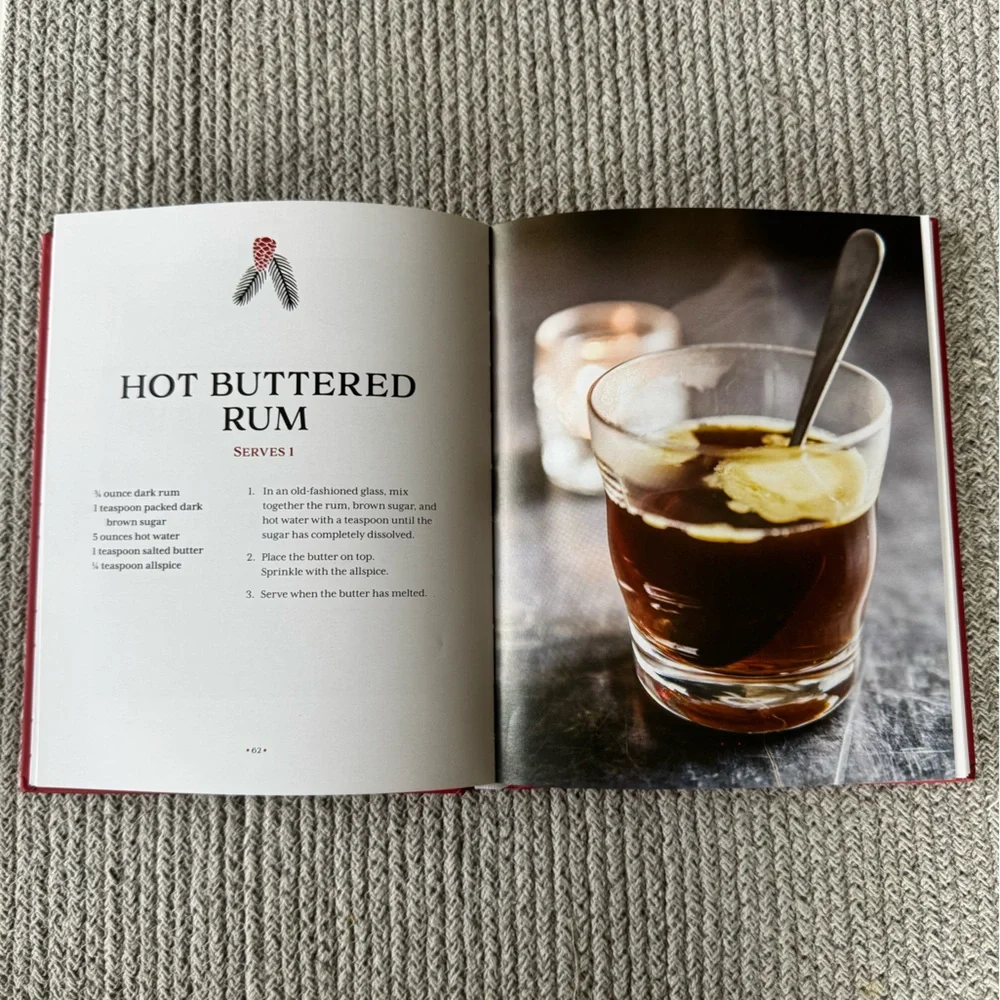 Set/2 Mixology Bartender Cocktail Recipe Books for Holidays Parties Christmas